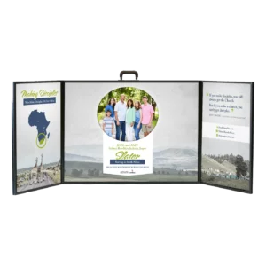 Missionary Fundraising Display Design