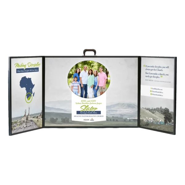 Missionary Fundraising Display Design